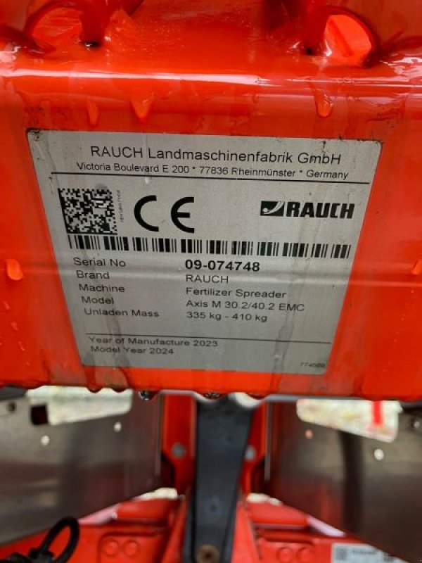 Düngerstreuer des Typs Rauch AXIS M 30.2 EMC ISOBUS VS PRO, Neumaschine in Schwarzenfeld (Bild 5)